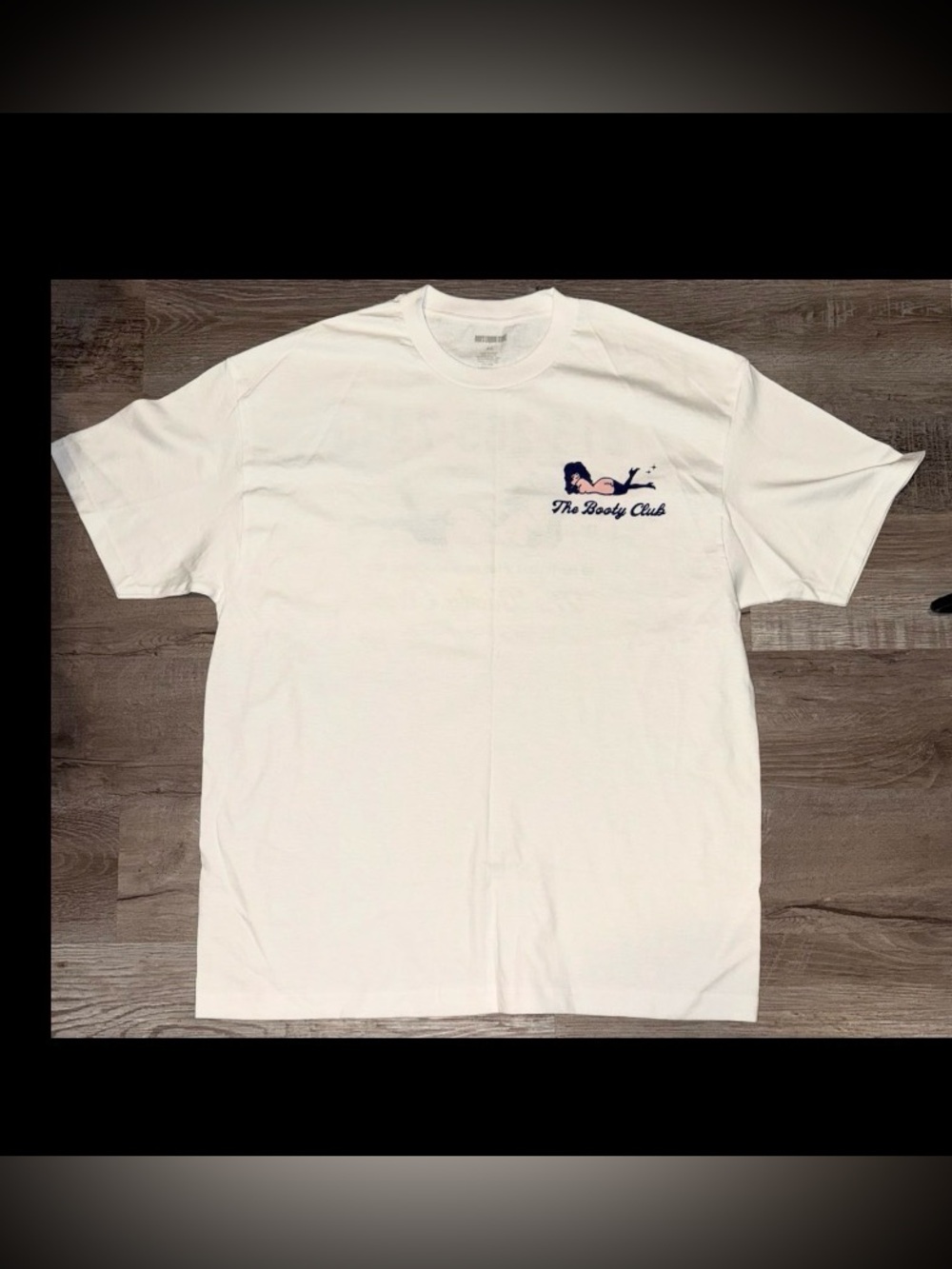 NWT Men's Funny "The Booty Club" Shirt Size XL Brand Bob's Liquor Store